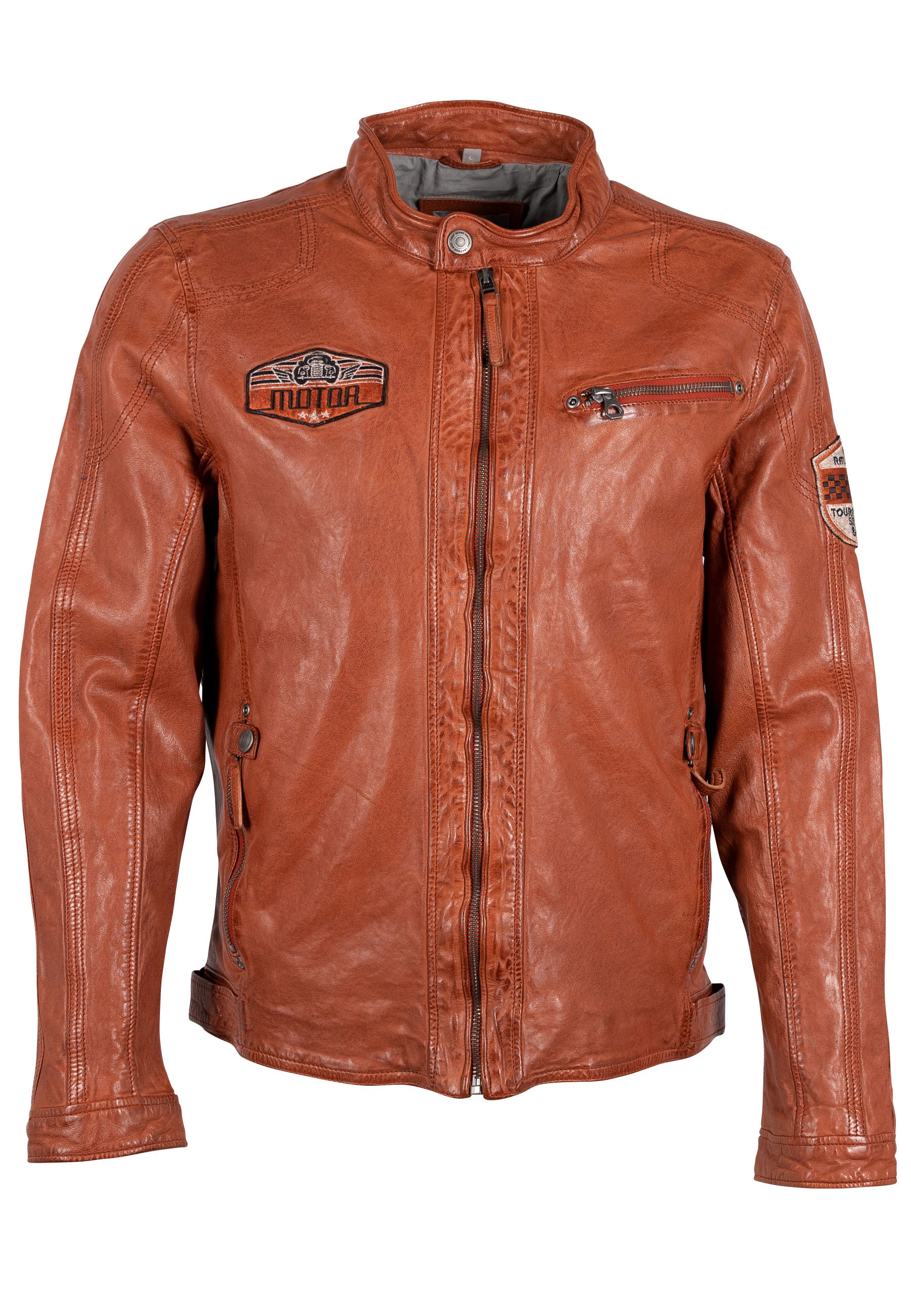 Gipsy Herren Lederjacke Biker GMRydoz