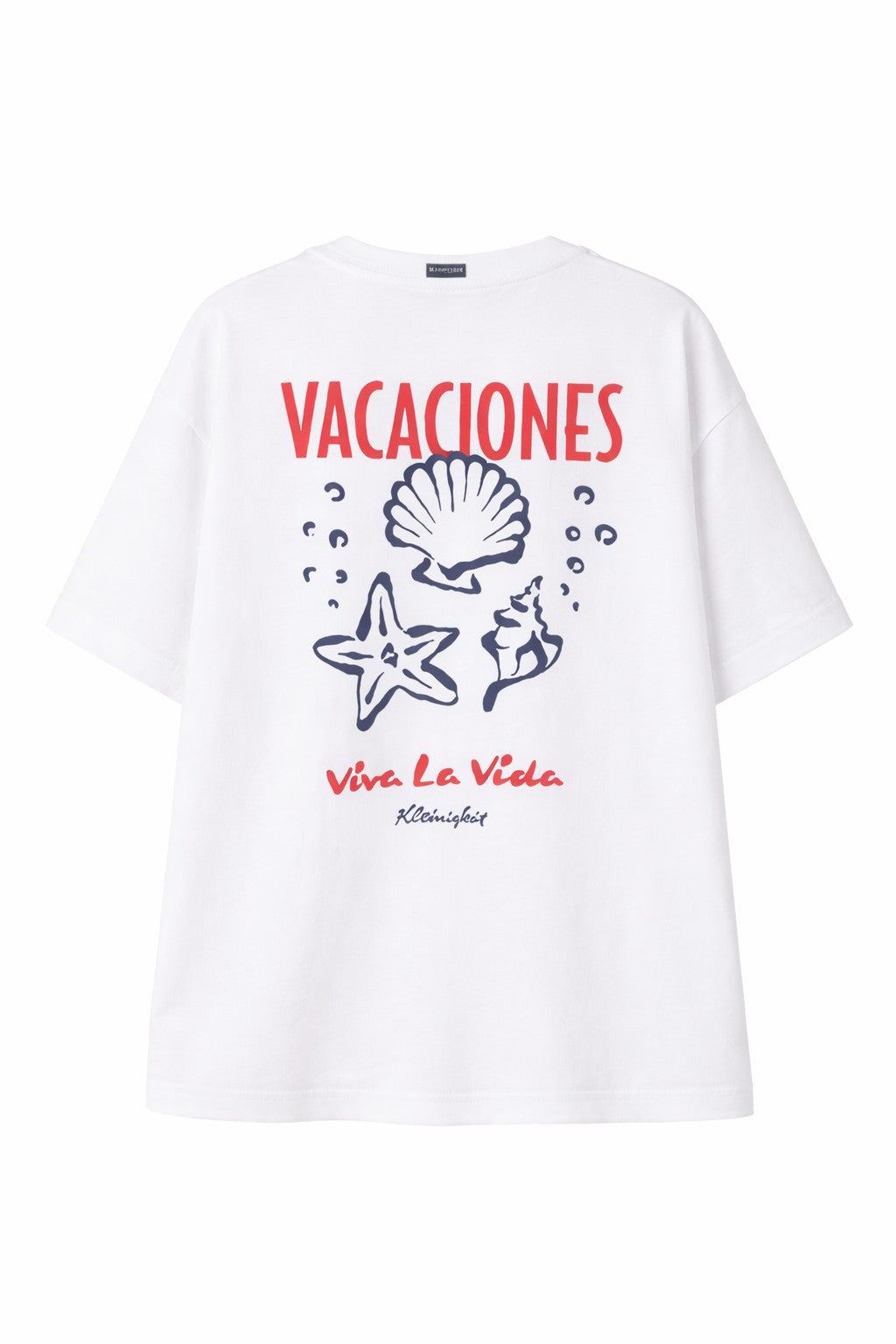 Kleinigkeit Damen T-Shirt Big Vacaciones – white