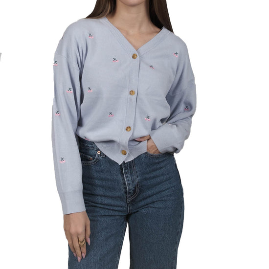 Kleinigkeit Damen Strickjacke Désirée Stick Cherry