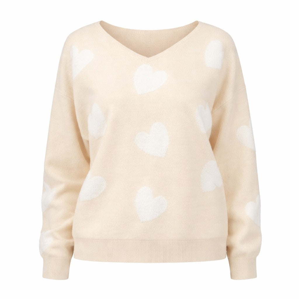 Kleinigkeit Damen Pullover Lovely Wollma – frappé
