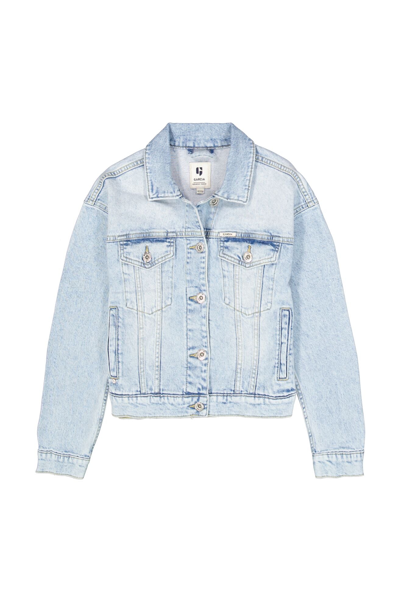 Garcia Mädchen Jeans Jacke 105 – light used