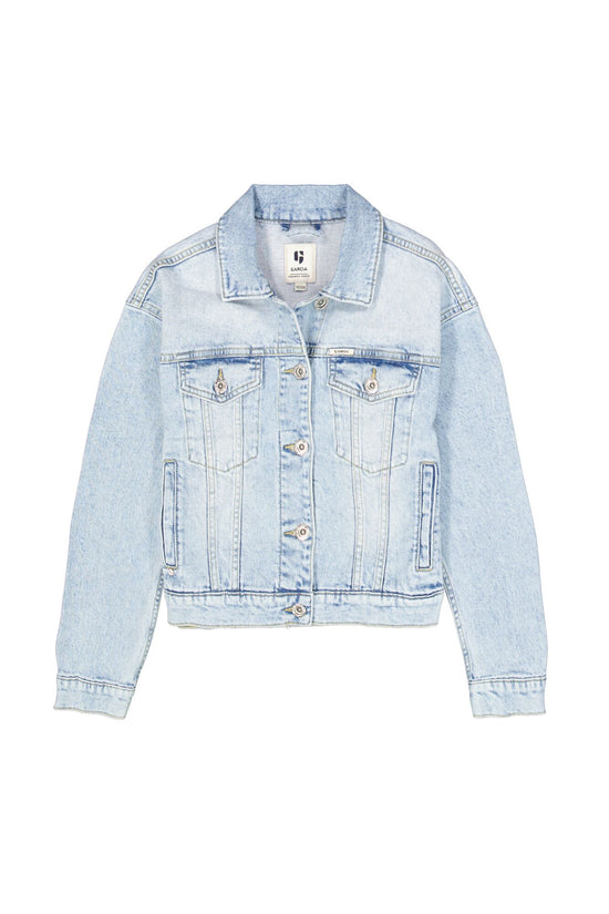 Garcia Mädchen Jeans Jacke 105 – light used