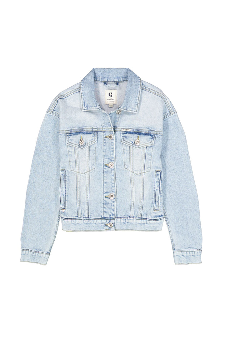 Garcia Mädchen Jeans Jacke 105 – light used