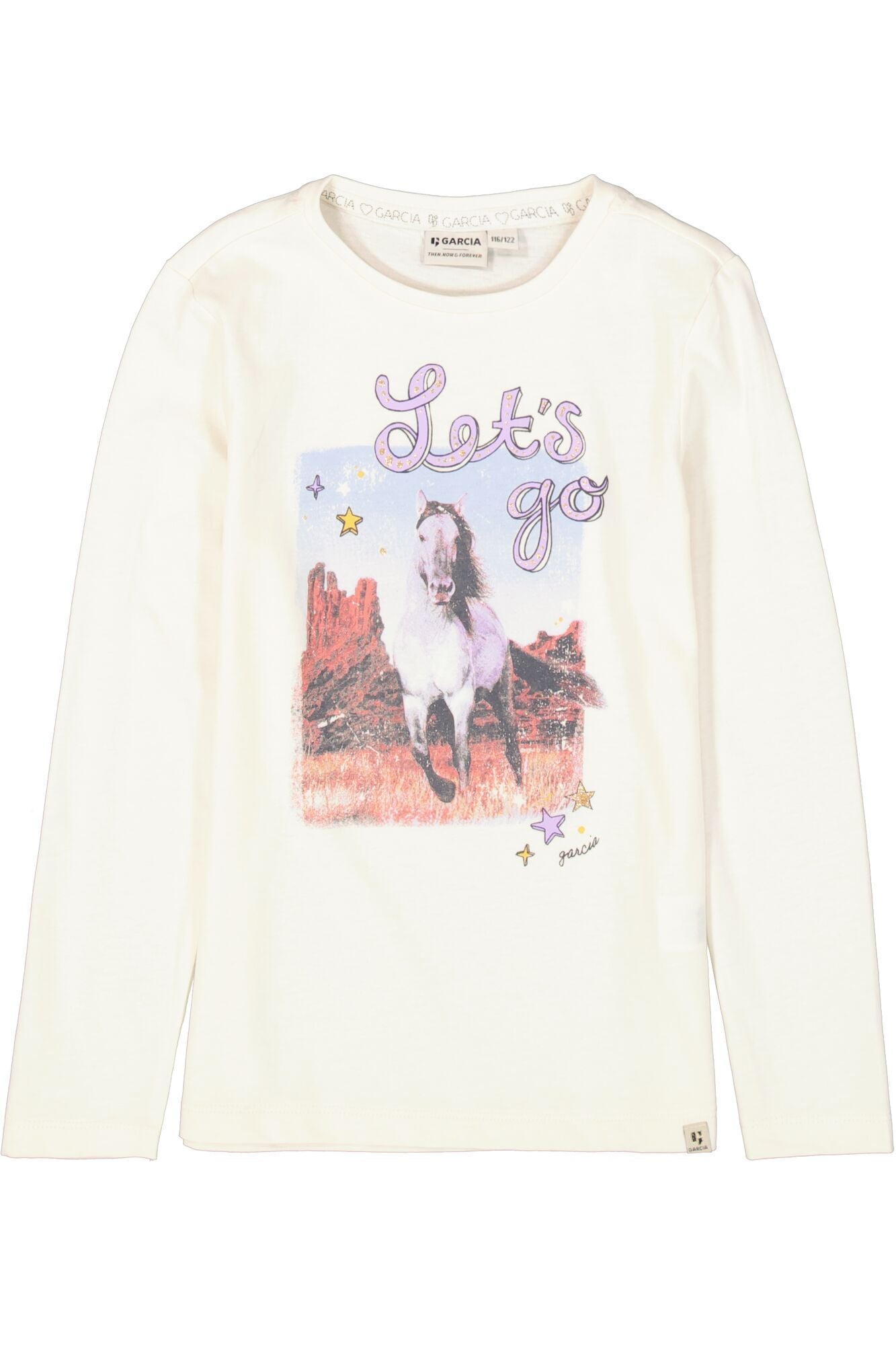 Garcia Mädchen T-Shirt Langarm H54401