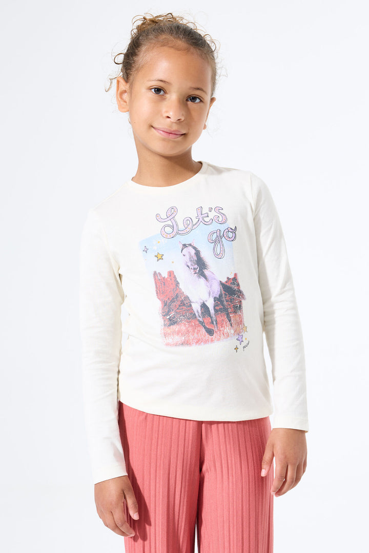 Garcia Mädchen T-Shirt Langarm H54401