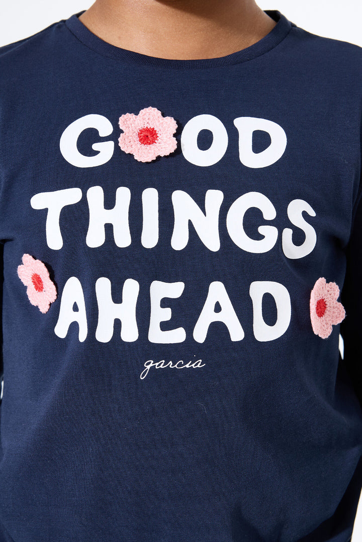 Garcia Mädchen Langarmshirt J54402