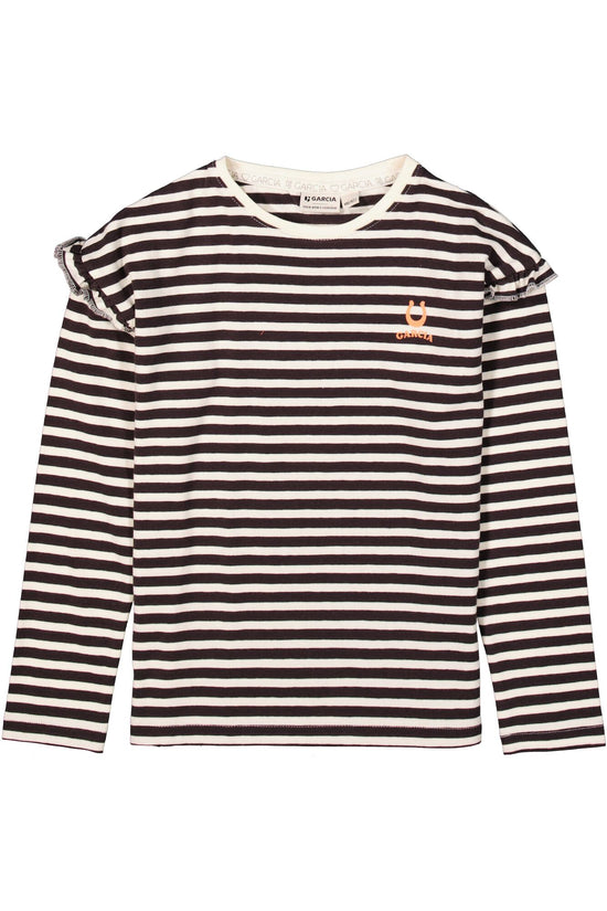 Garcia Mädchen T-Shirt Langarm H54403
