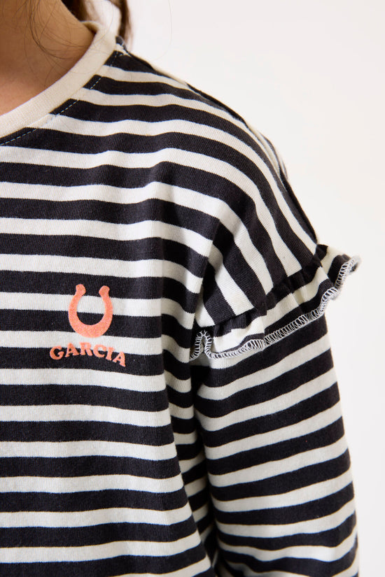 Garcia Mädchen T-Shirt Langarm H54403