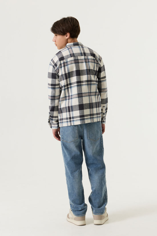 Garcia Jungen Hemd Jungen overshirt V263631 – deep rock