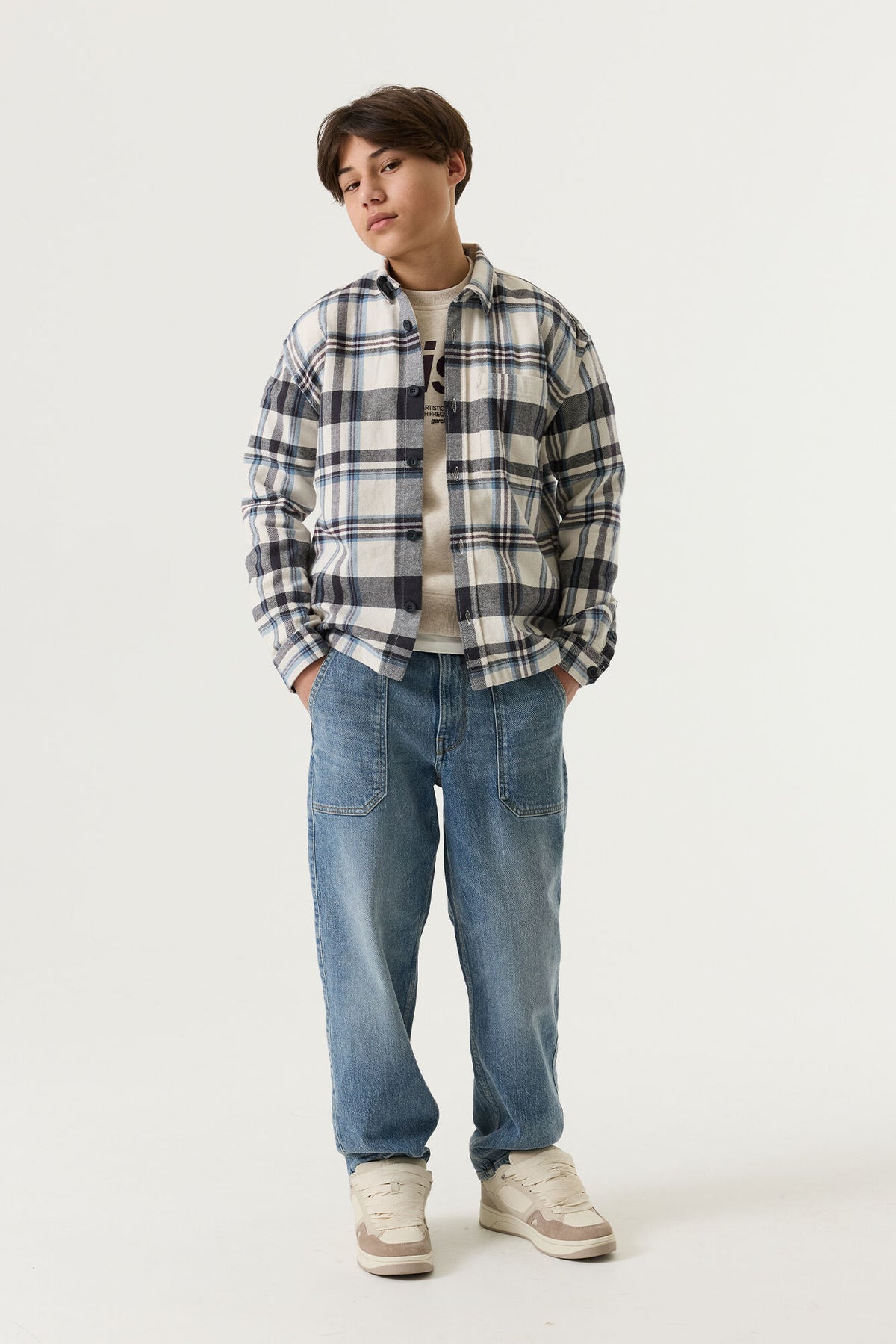 Garcia Jungen Hemd Jungen overshirt V263631 – deep rock
