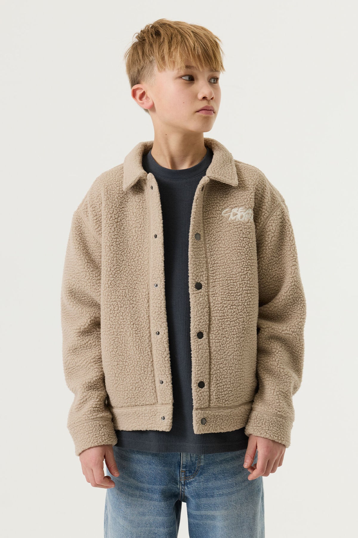 Garcia Jungen Sweater Jungen sweat cardigan V263667 – paperboard