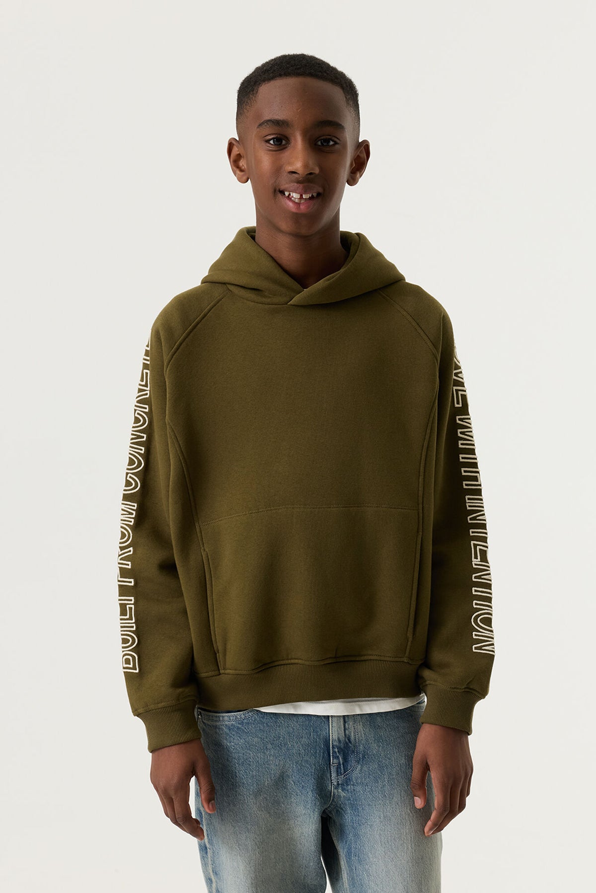 Garcia Jungen Sweater Jungen W263464 – dark timber