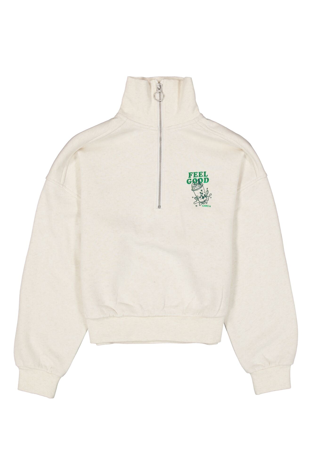Garcia Mädchen Sweater Mädchen sweat T262463 – cream melee