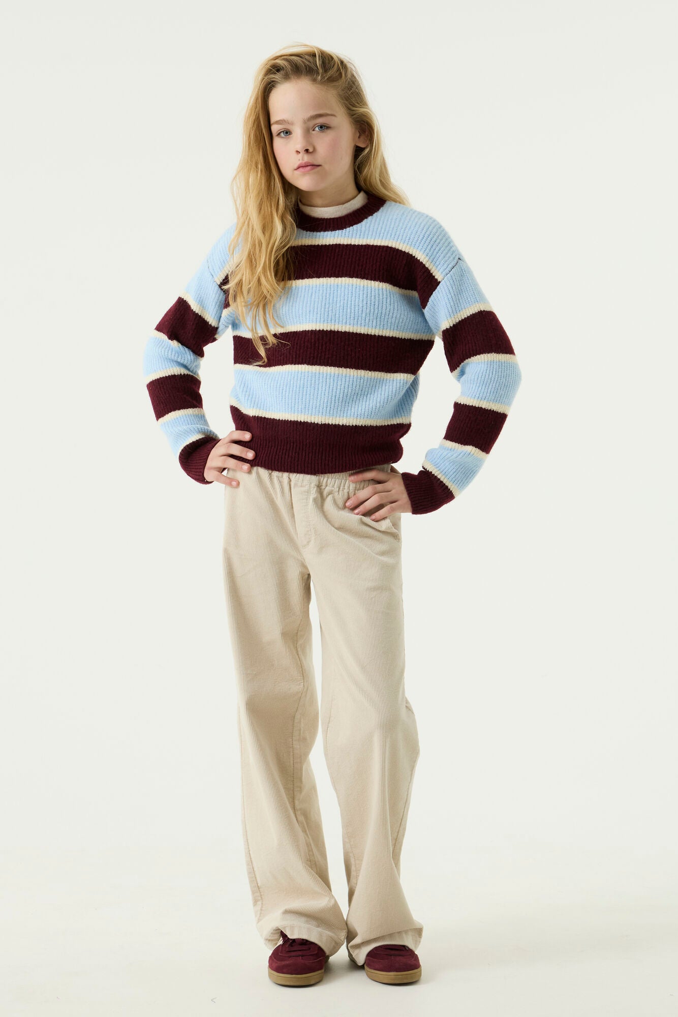 Garcia Mädchen Jeans Mädchen pants U262721 – whitecap