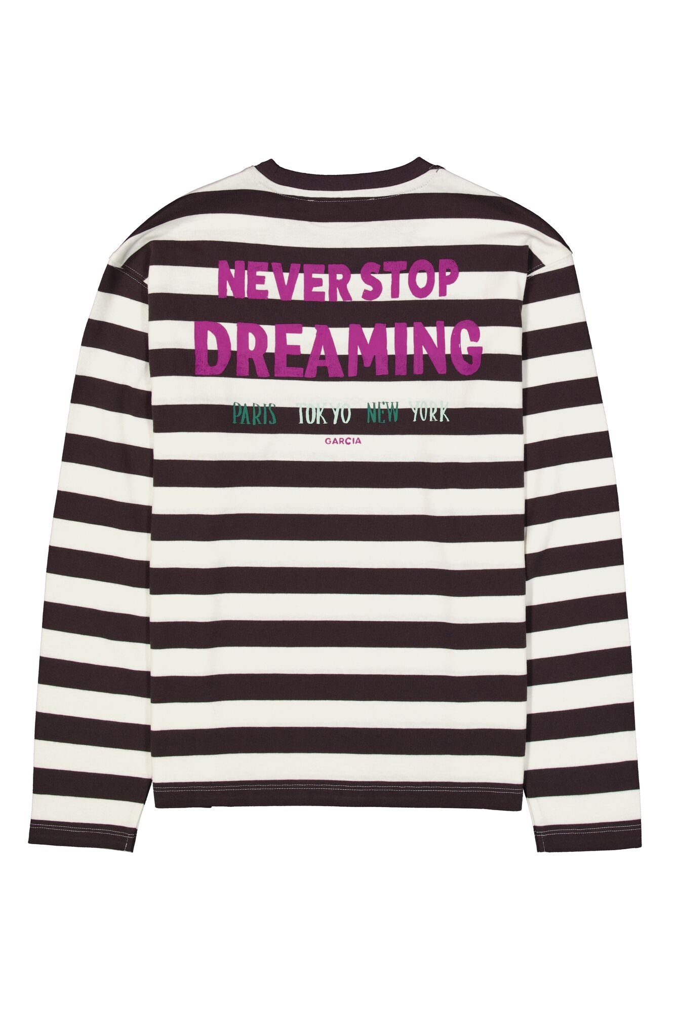 Garcia Mädchen Langarmshirt Mädchen T-shirt ls T262405 – smokey grey