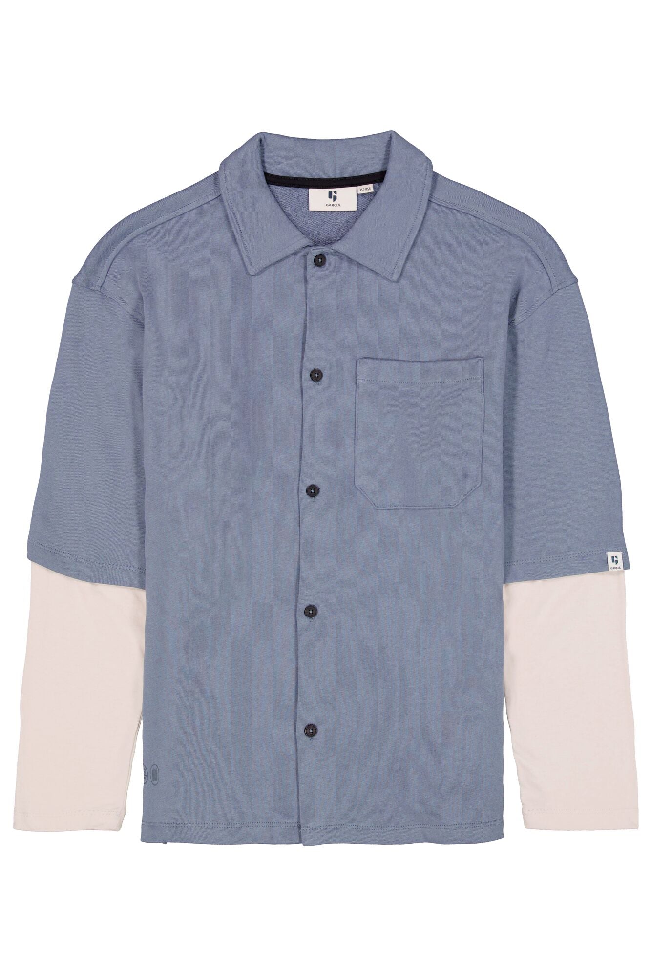 Garcia Jungen Langarmshirt Jungen shirt ls S263431 – jay blue
