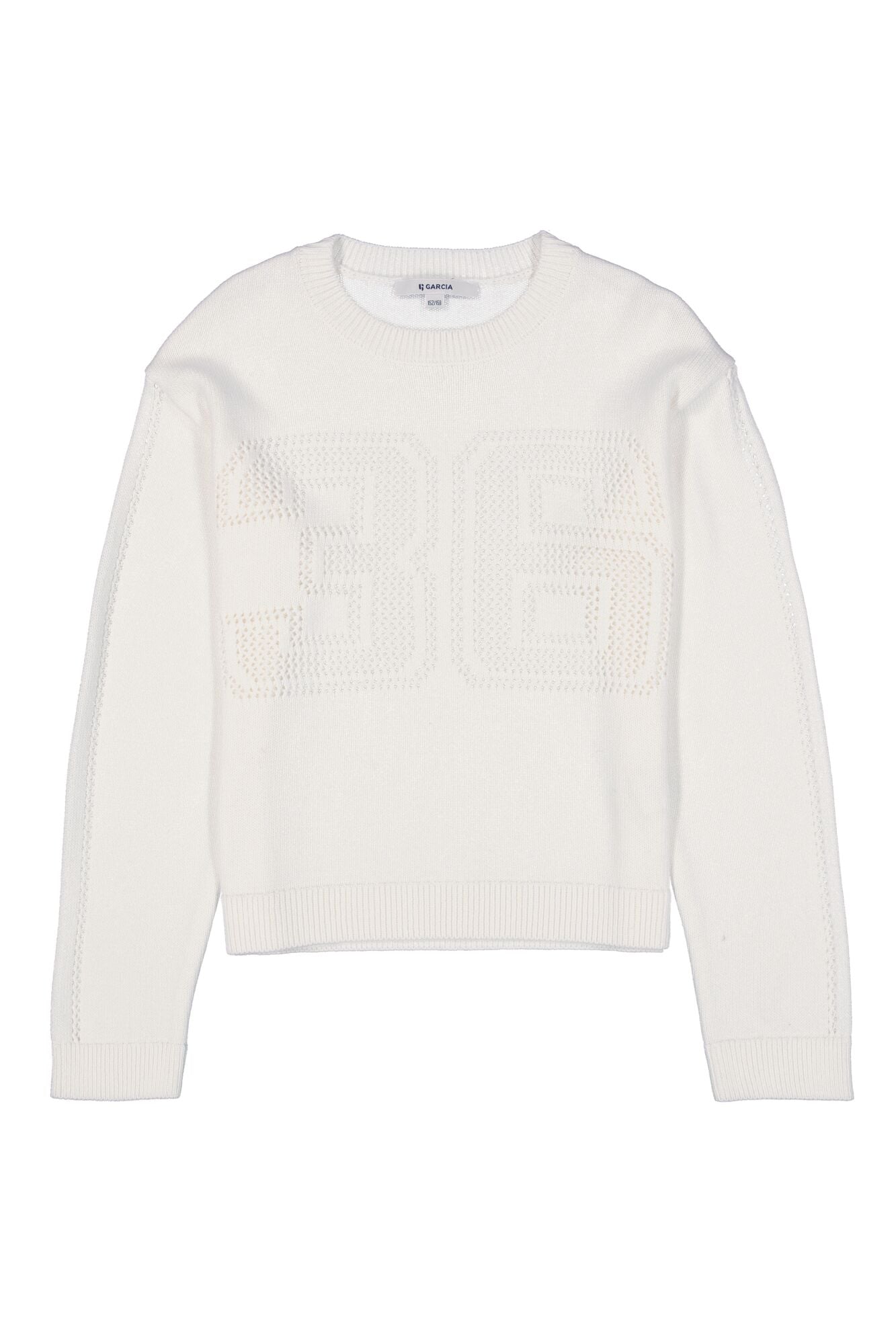 Garcia Mädchen Pullover Mädchen pullover S262641 – off white