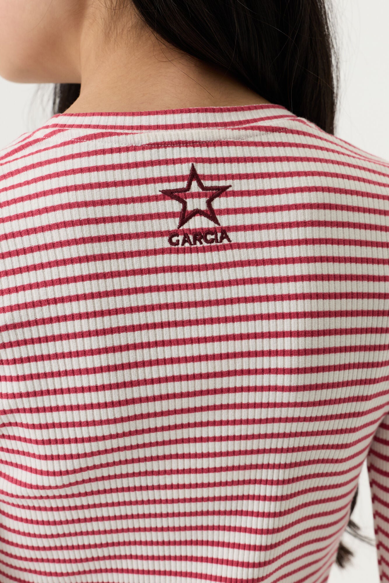 Garcia Mädchen Langarmshirt Mädchen T-shirt ls U262606 – candy rose