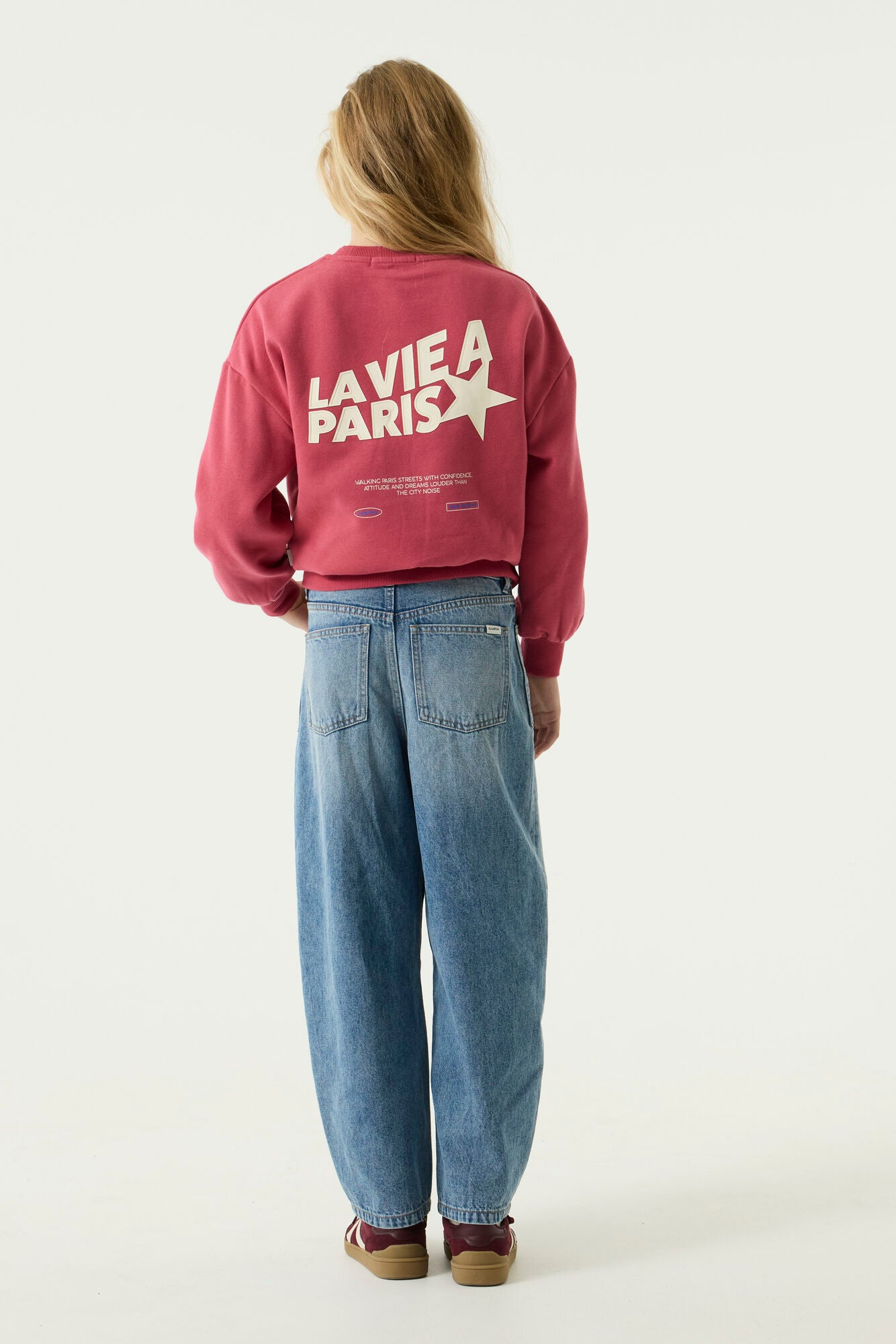 Garcia Mädchen Sweater Mädchen sweat U262664 – candy rose