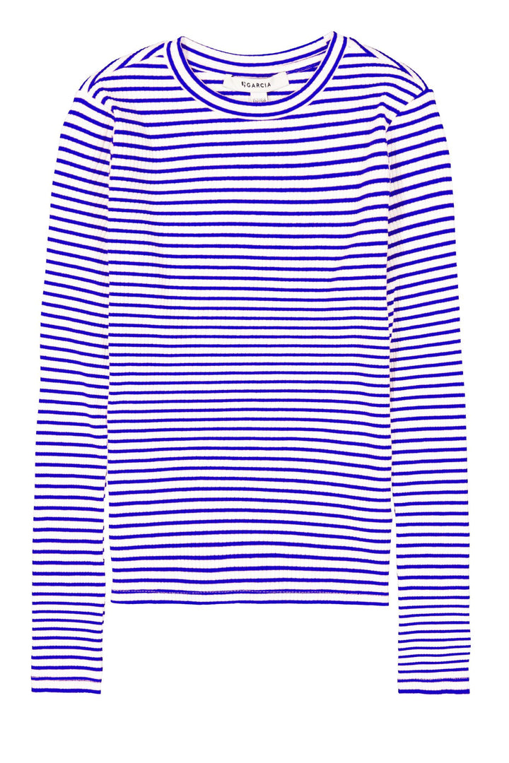 Garcia Mädchen Langarmshirt Mädchen T-shirt ls T262409 – radiant blue