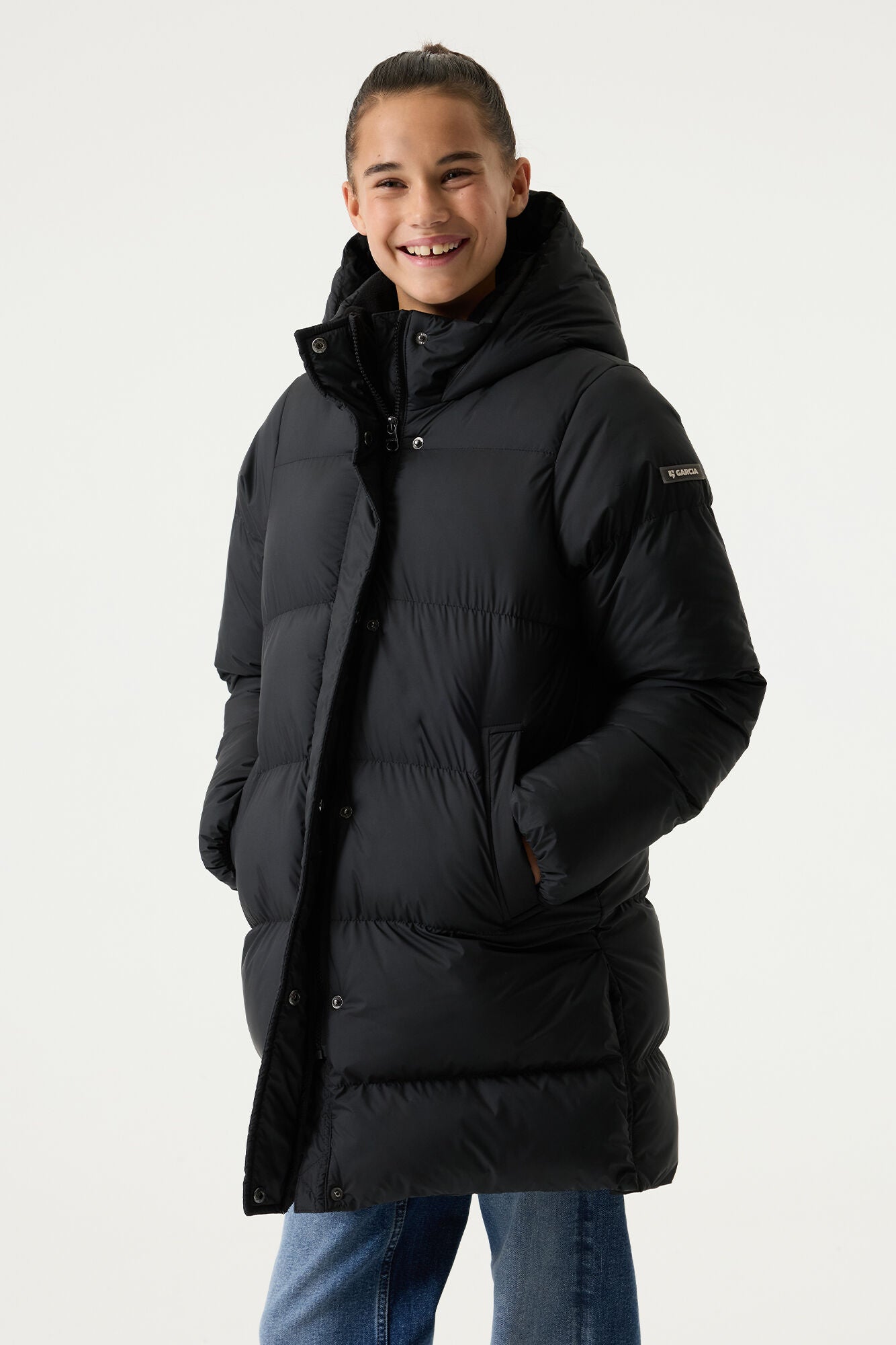 Garcia Mädchen Jacke Mädchen outdoor jacket GJ2620805 – black