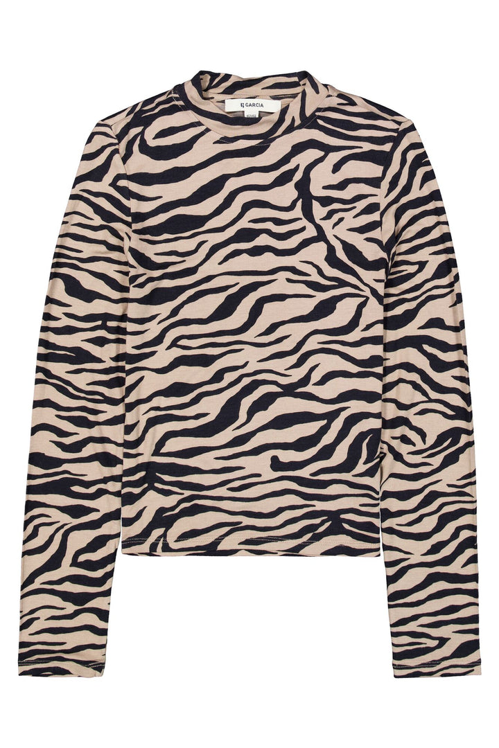 Garcia Mädchen Langarmshirt W262602 – nomad