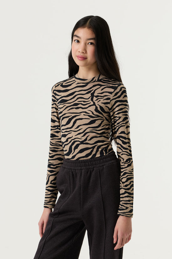Garcia Mädchen Langarmshirt W262602 – nomad