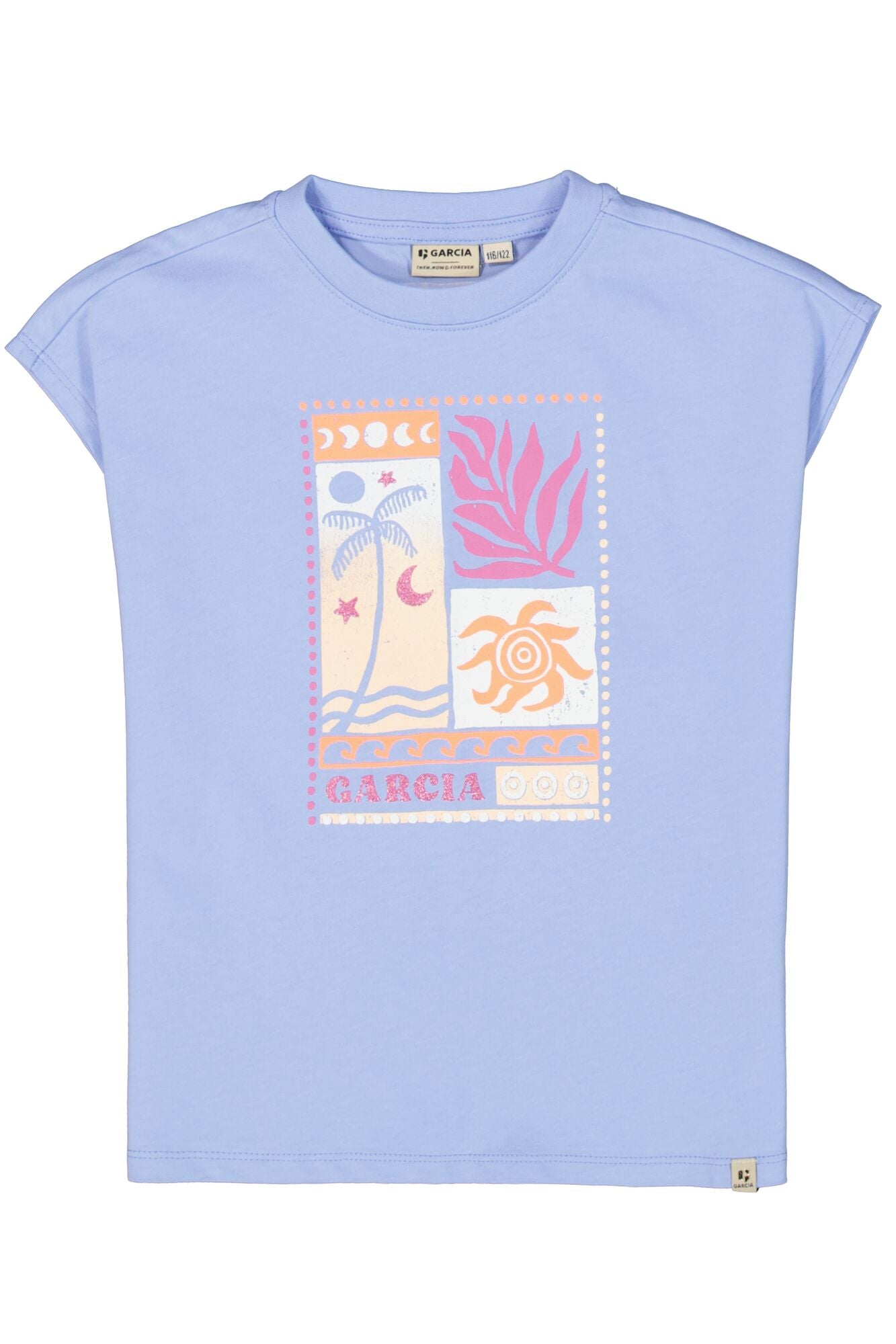 Garcia Girls Kids T-shirt short sleeve P44601