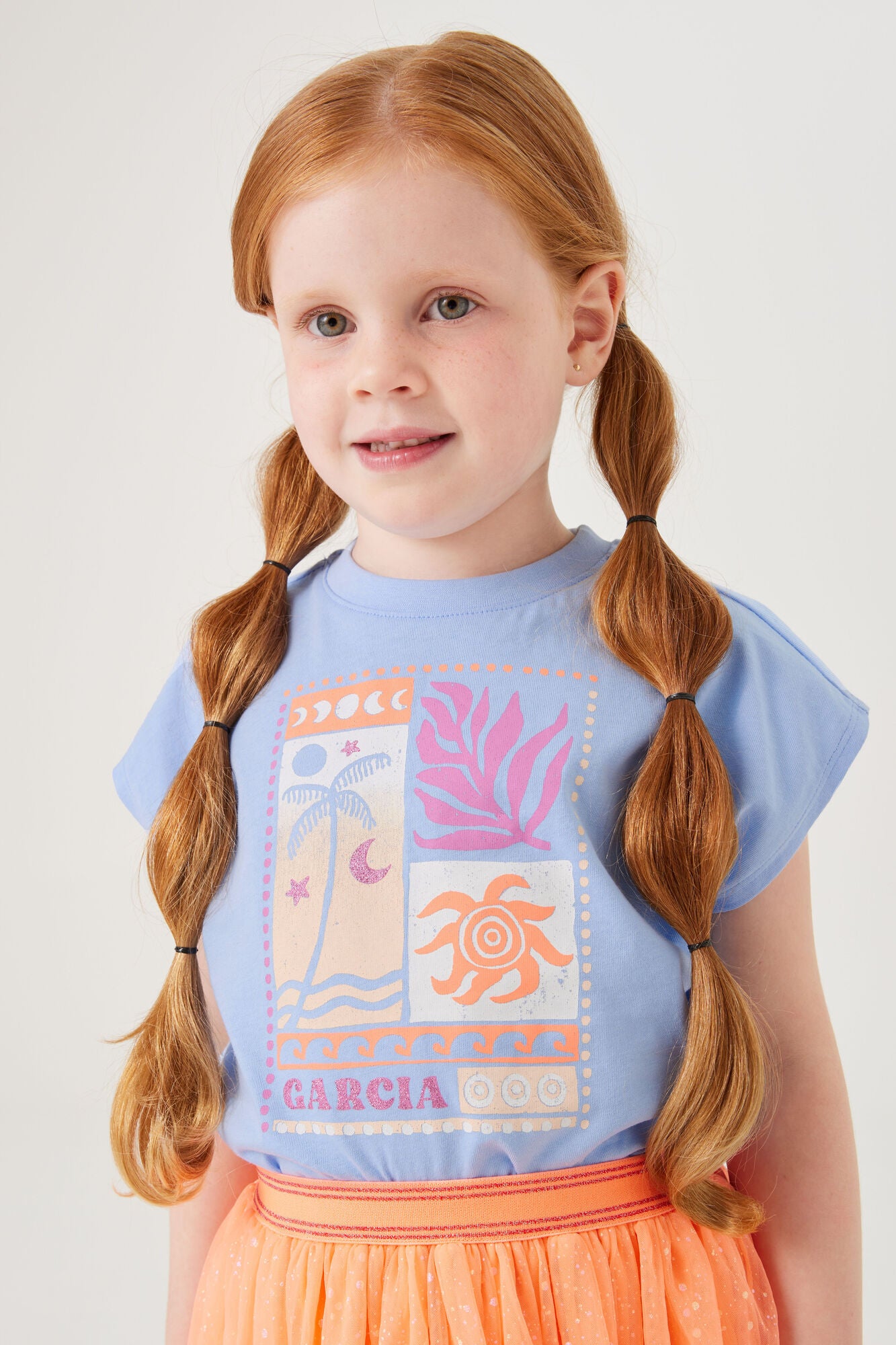 Garcia Girls Kids T-shirt short sleeve P44601