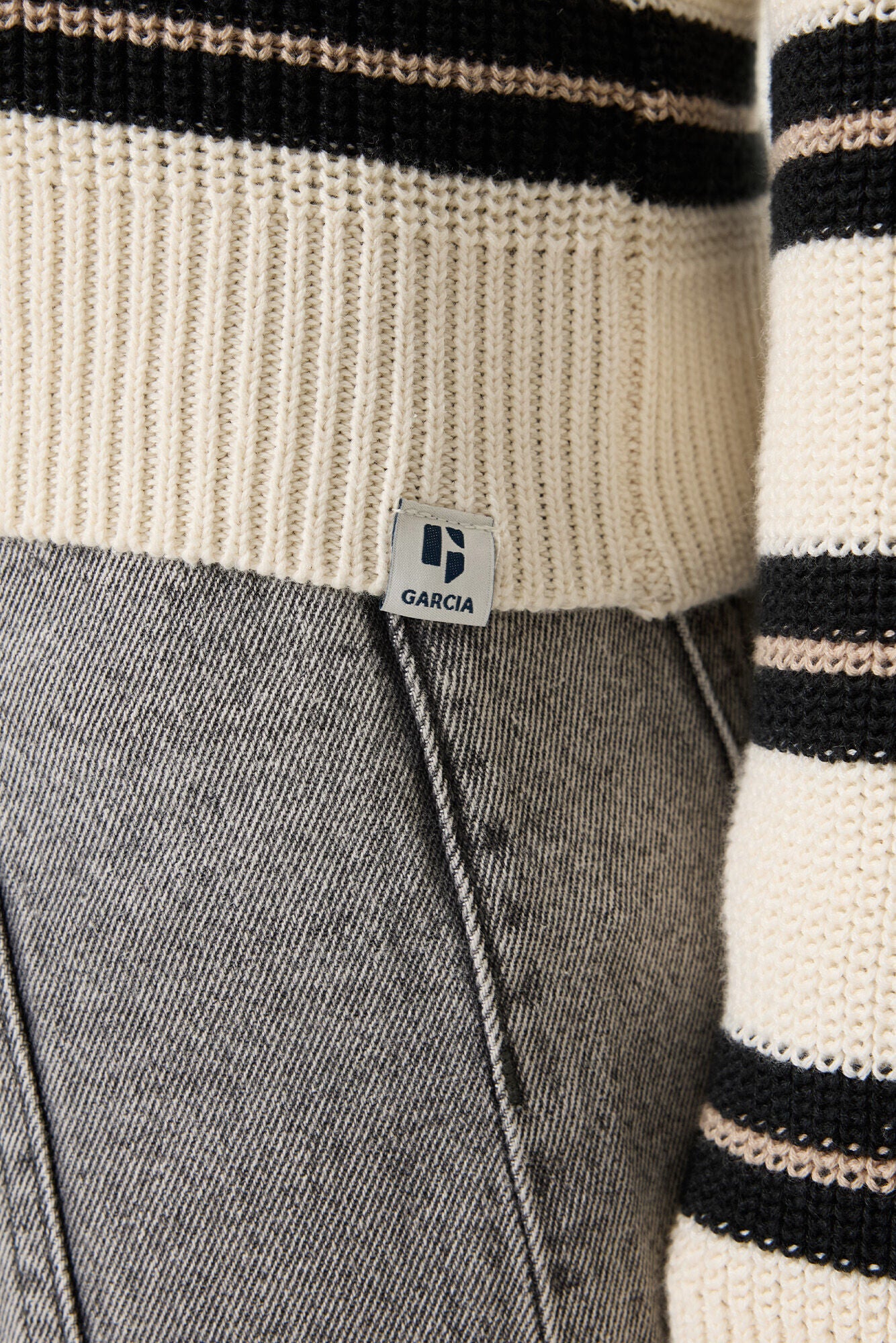 Garcia Mädchen Oberteil M262441 – ecru