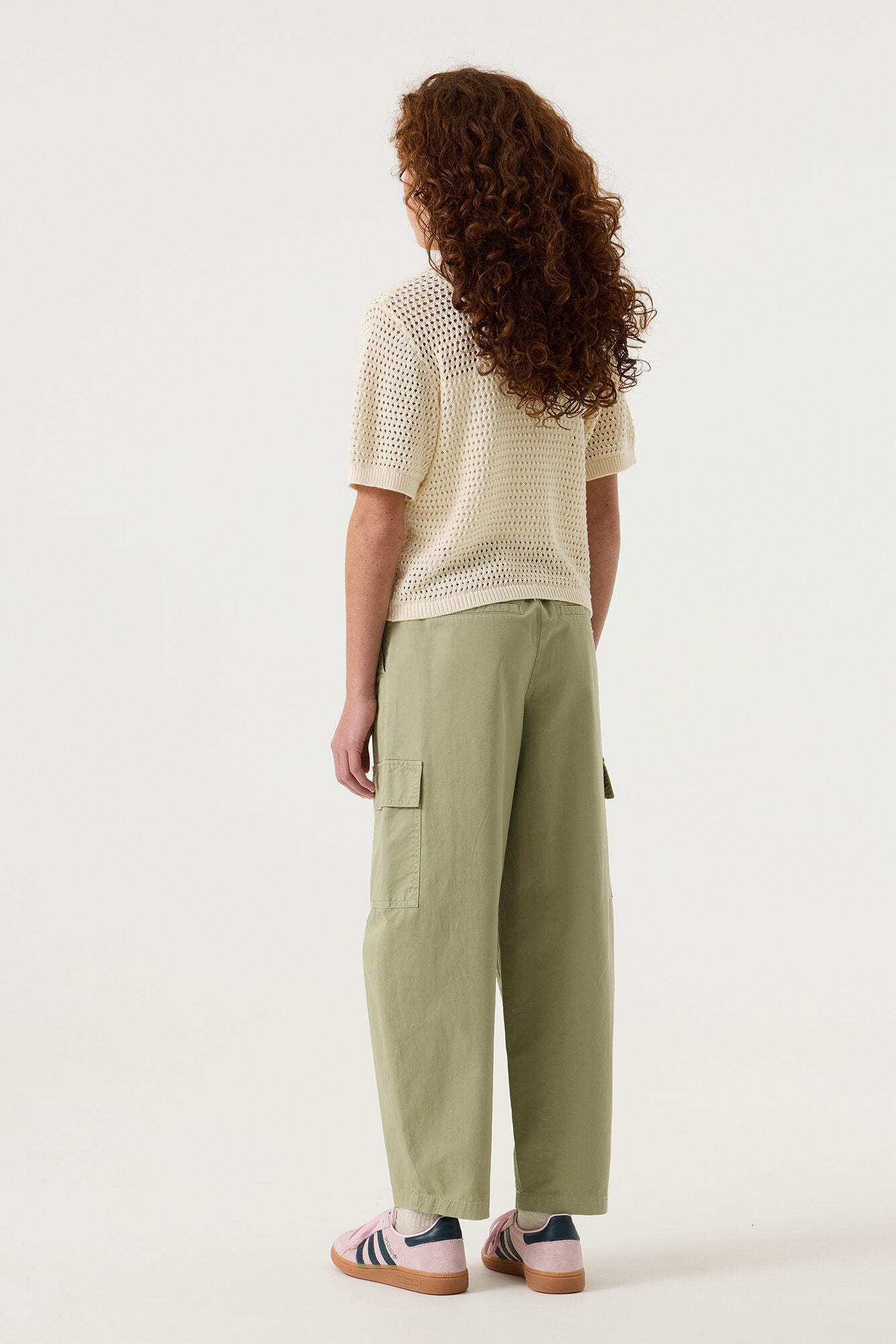 Garcia Mädchen T-Shirt O262442 – ecru