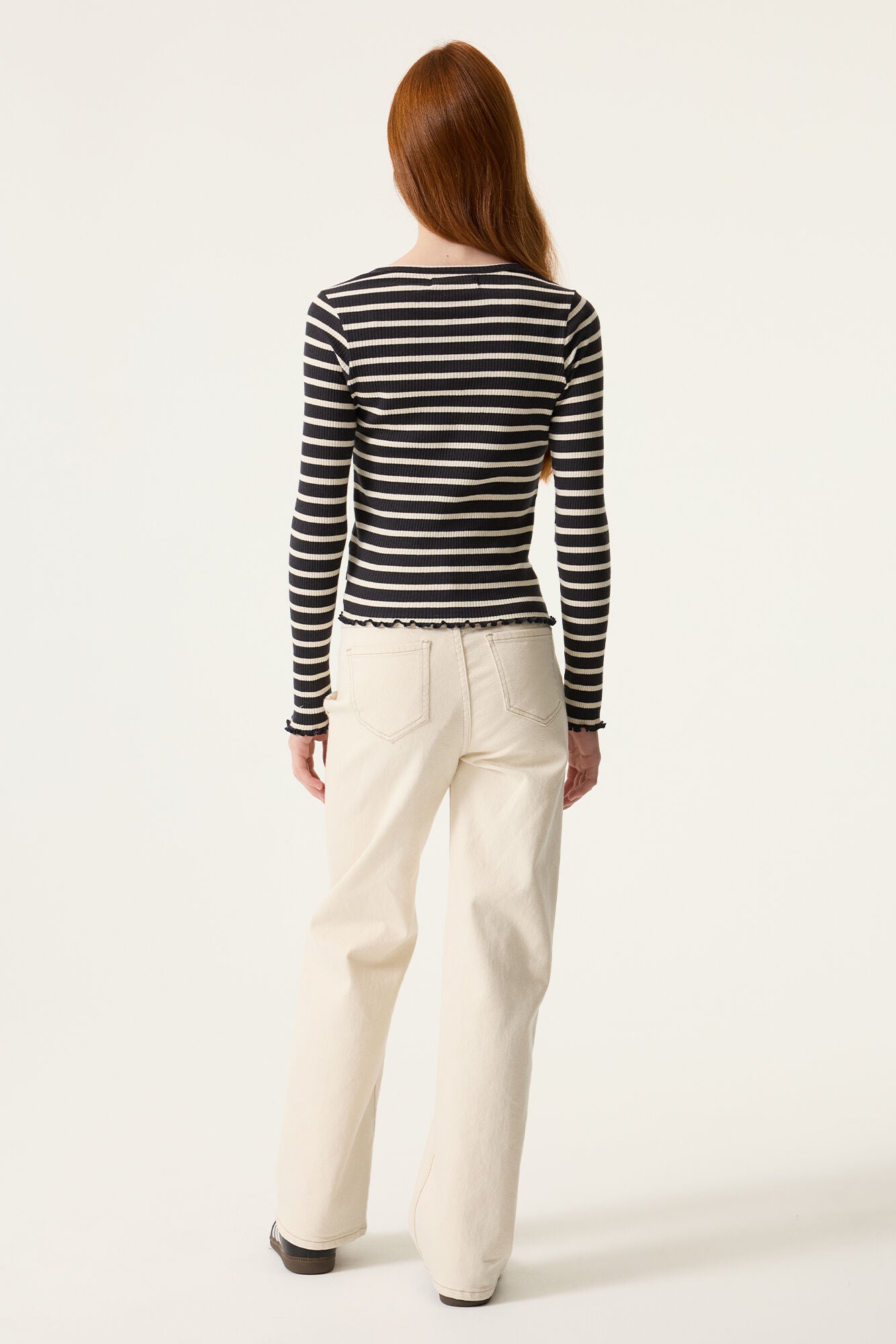 Garcia Mädchen Langarmshirt  M262406 – off black