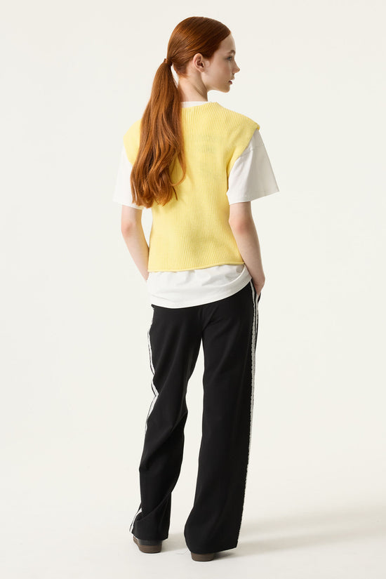 Garcia Mädchen Hose M262521 – off black