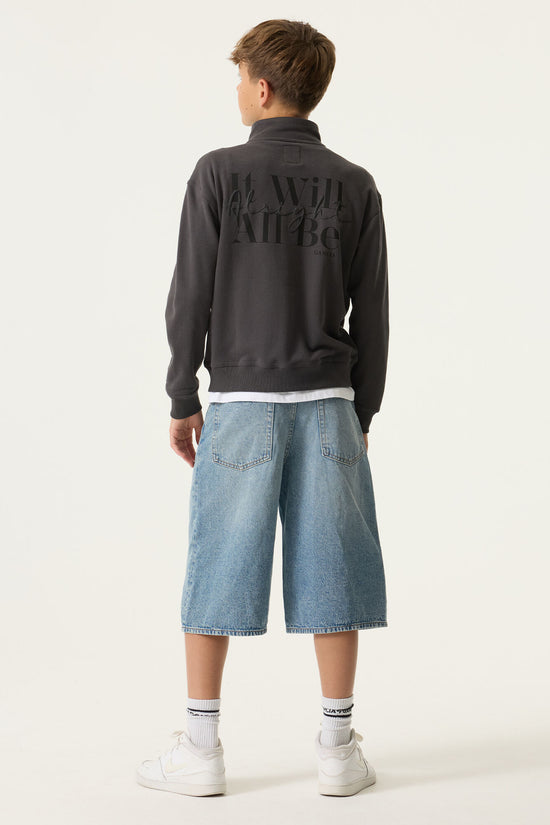 Garcia Jungen Sweatshirt Jacke  O263463 – dark grey