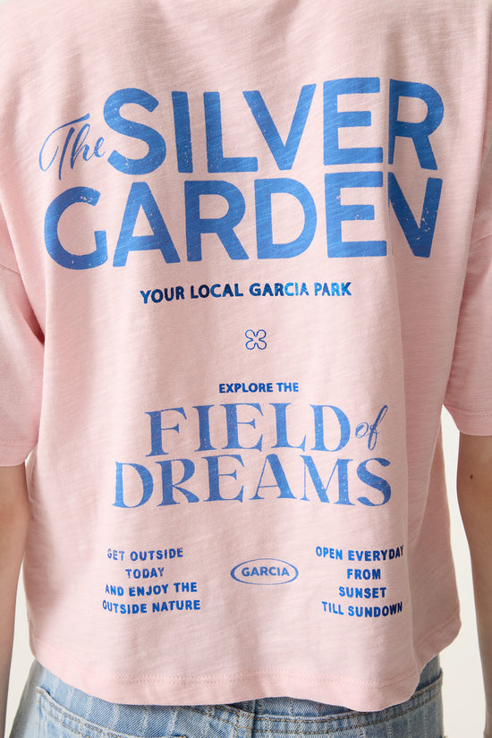 Garcia Mädchen T-Shirt N262602 – chalk pink