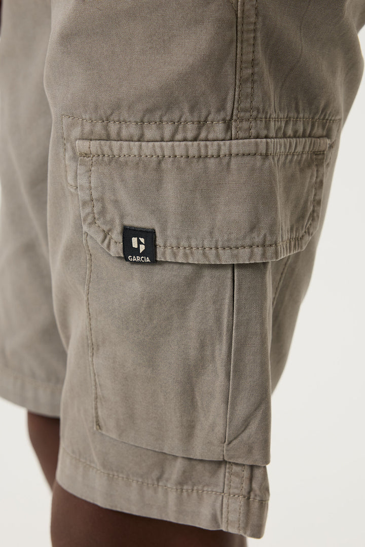 Garcia Jungen Short O263525 – taupe grey