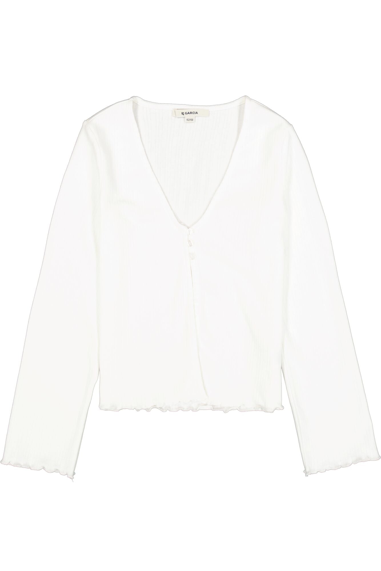 Garcia Mädchen T-Shirt N262607 – off white