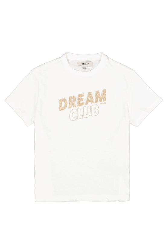 Garcia Mädchen T-Shirt N262612 – off white