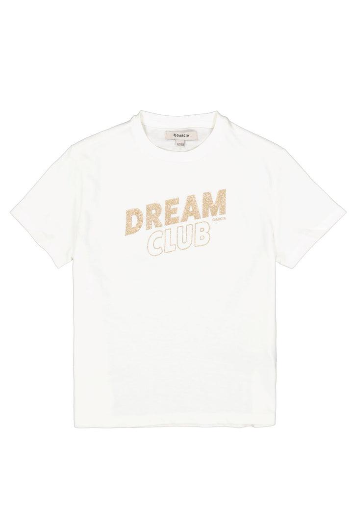 Garcia Mädchen T-Shirt N262612 – off white