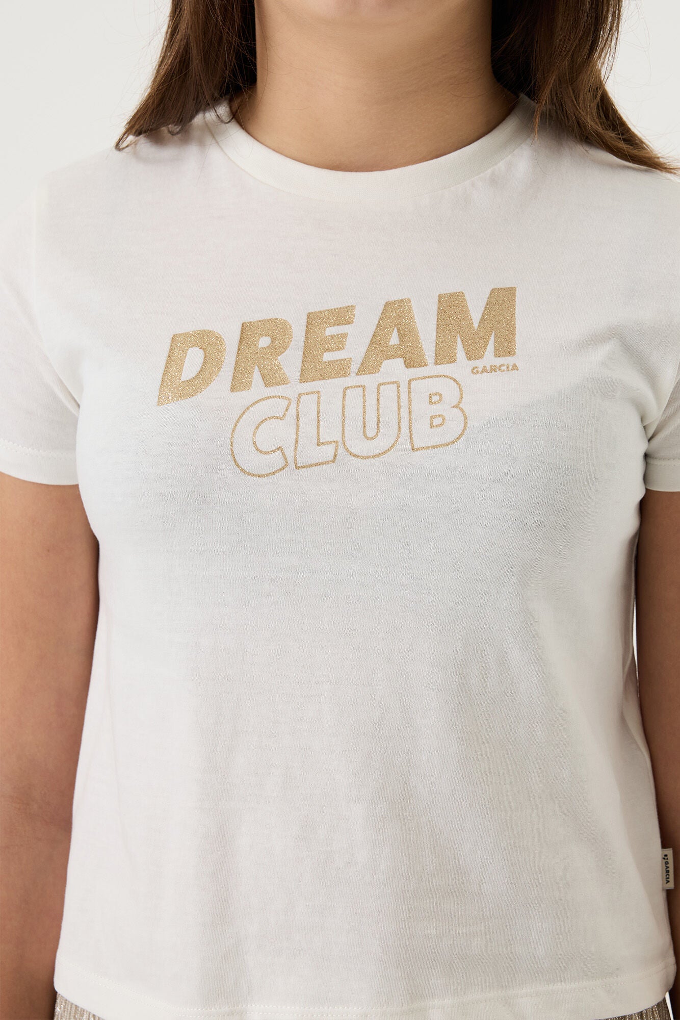 Garcia Mädchen T-Shirt N262612 – off white