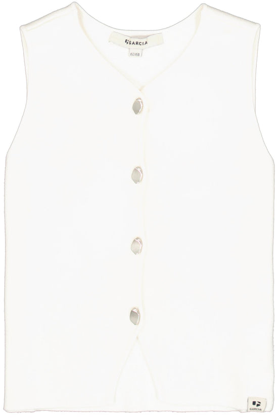 Garcia Mädchen Oberteil N262654 – off white