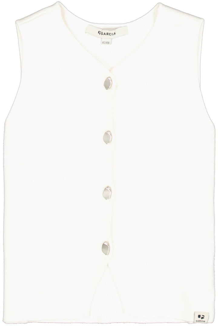 Garcia Mädchen Oberteil N262654 – off white