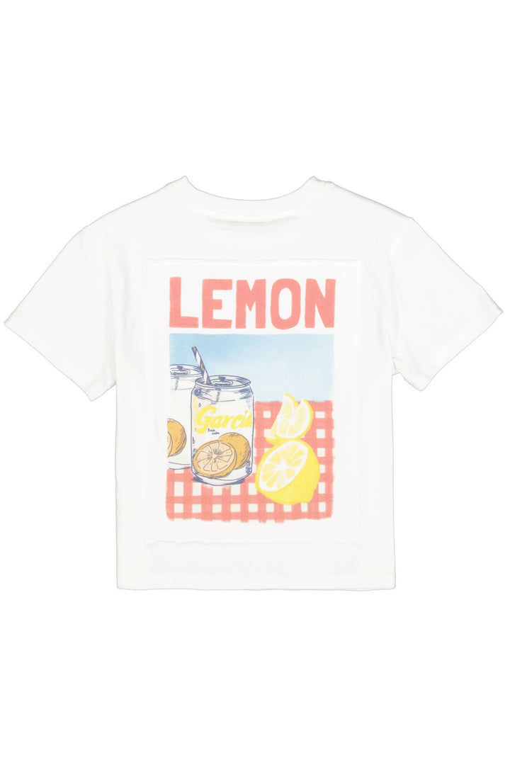Garcia Mädchen T-Shirt O262402 – off white