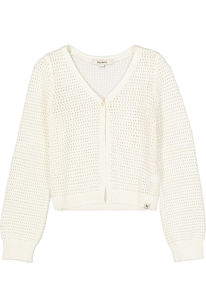 Garcia Mädchen Oberteil P262650 – off white
