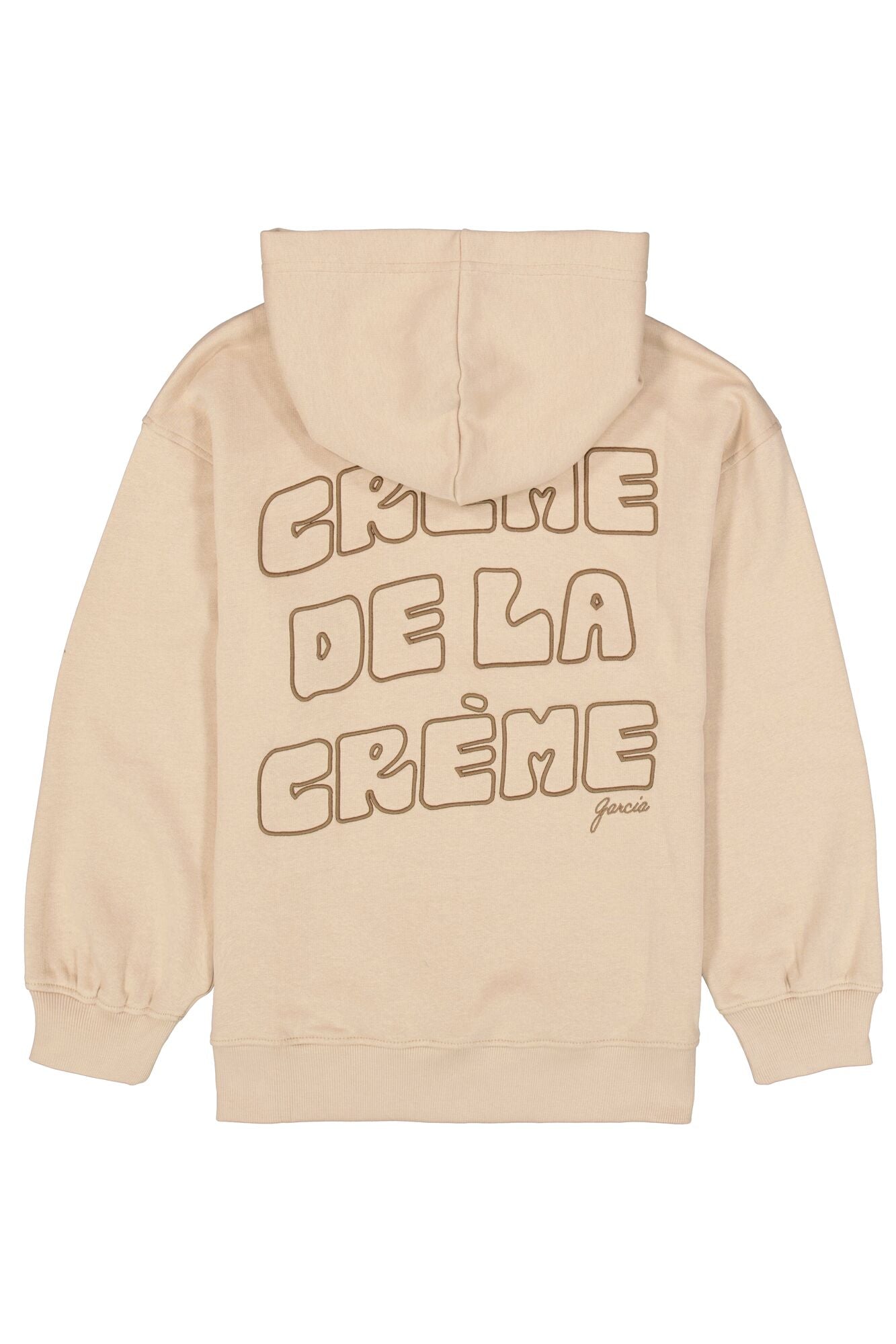 Garcia Mädchen Sweatshirt mit Kapuze M262462 – light taupe
