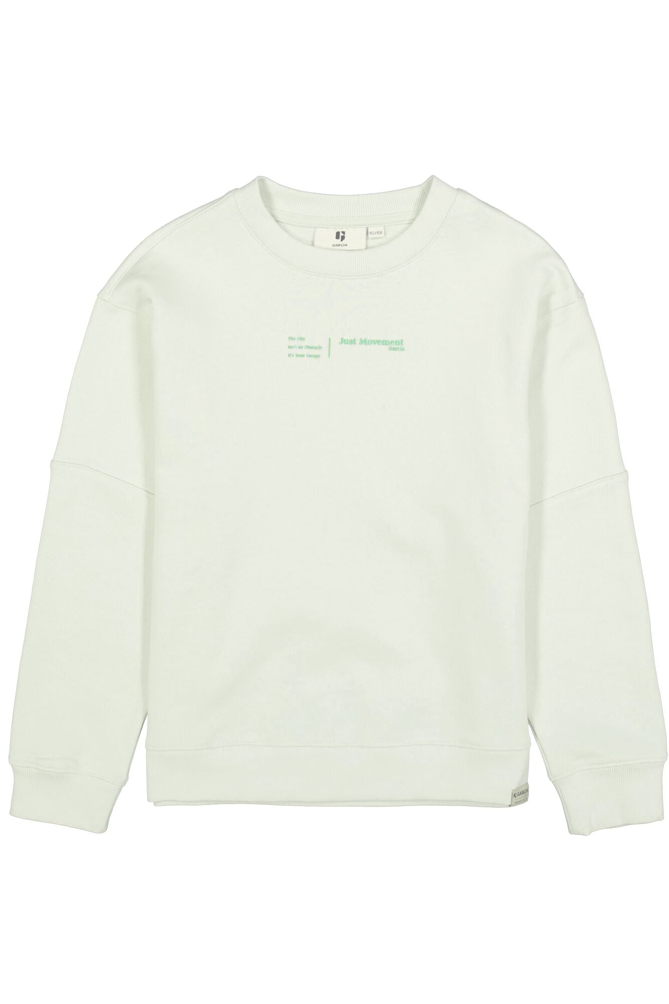 Garcia Jungen Sweatshirt M263460 – milky green