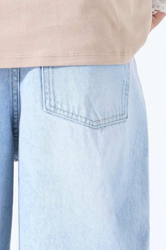 Garcia Mädchen Jeans Barrel Fit  M262523 – bleached