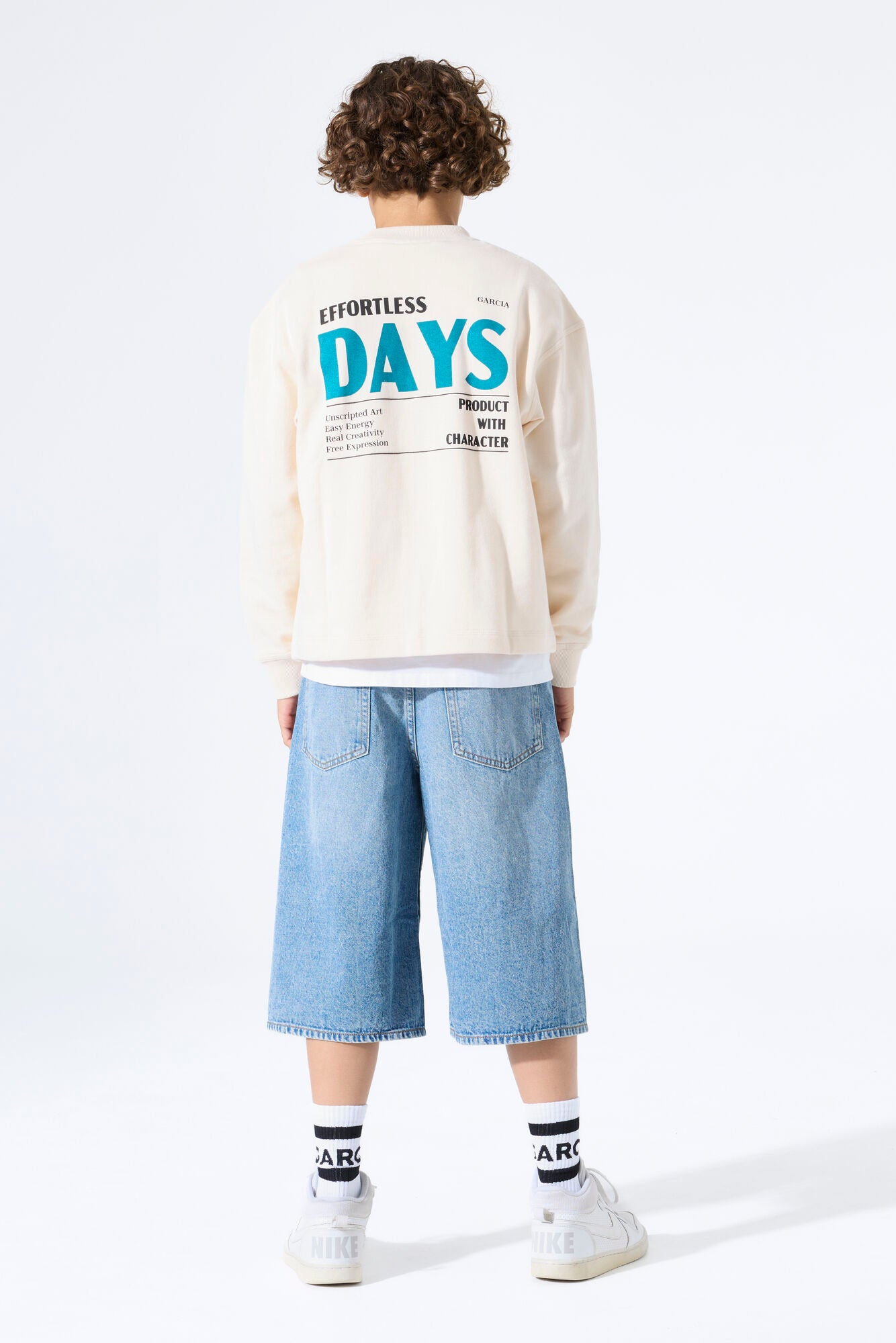 Garcia Jungen Sweatshirt O263462 – sandstone