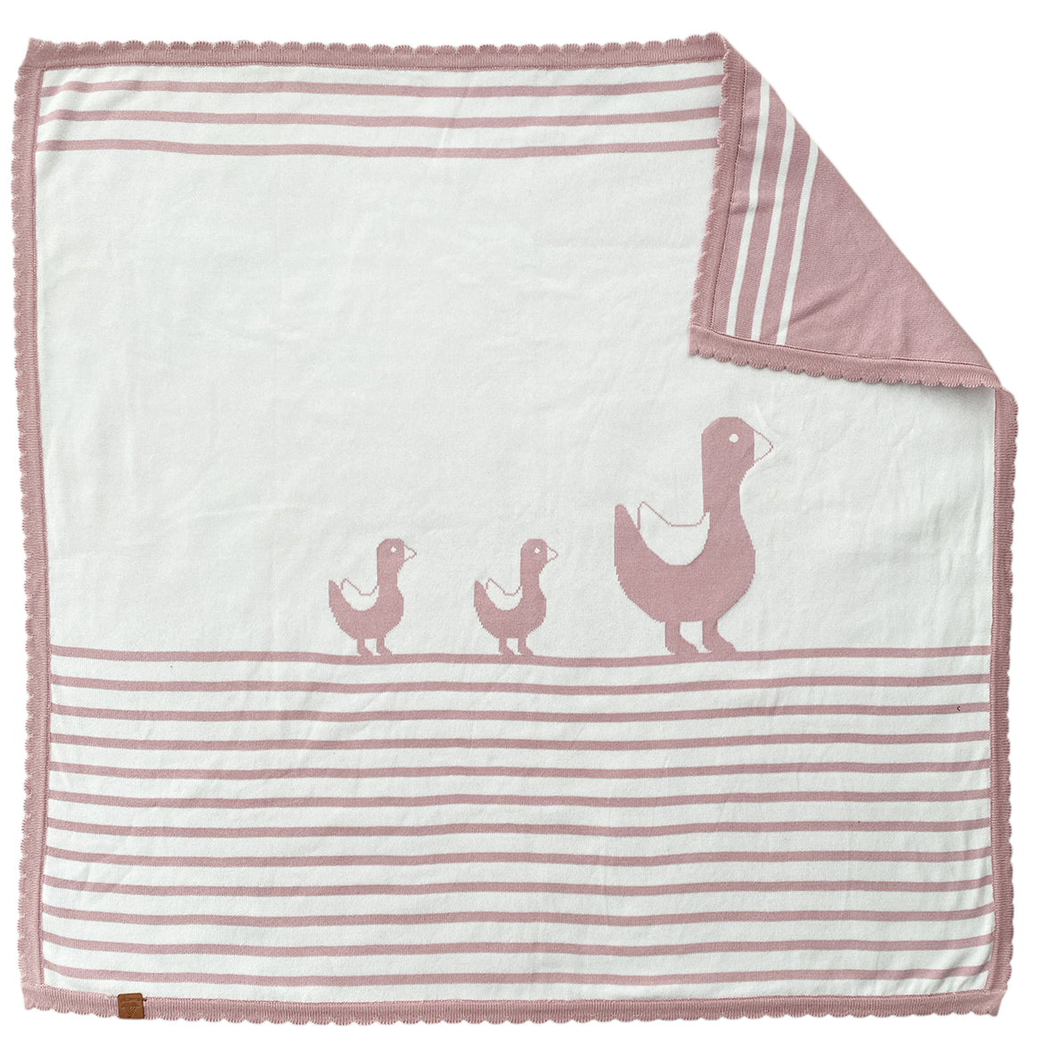 Hansekind Baby Unisex Strickdecke Wal