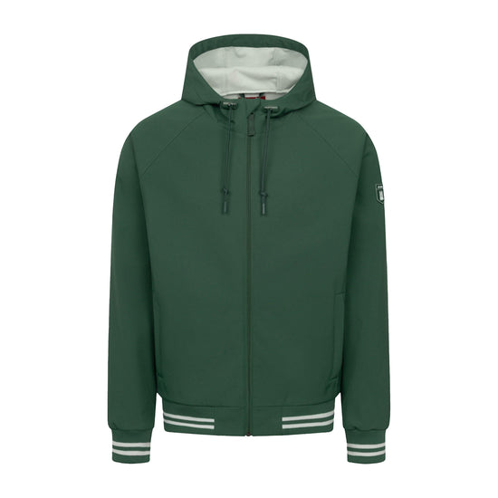 Derbe Herren Jacke Softshell Helgoby – eden/pale aqua